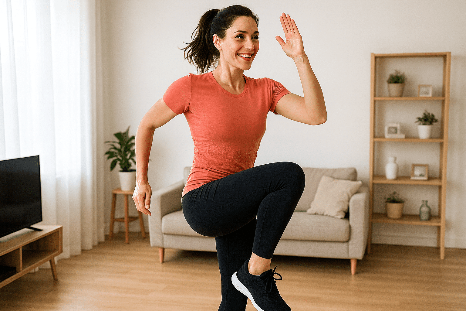 ورزش ایروبیک در خانه