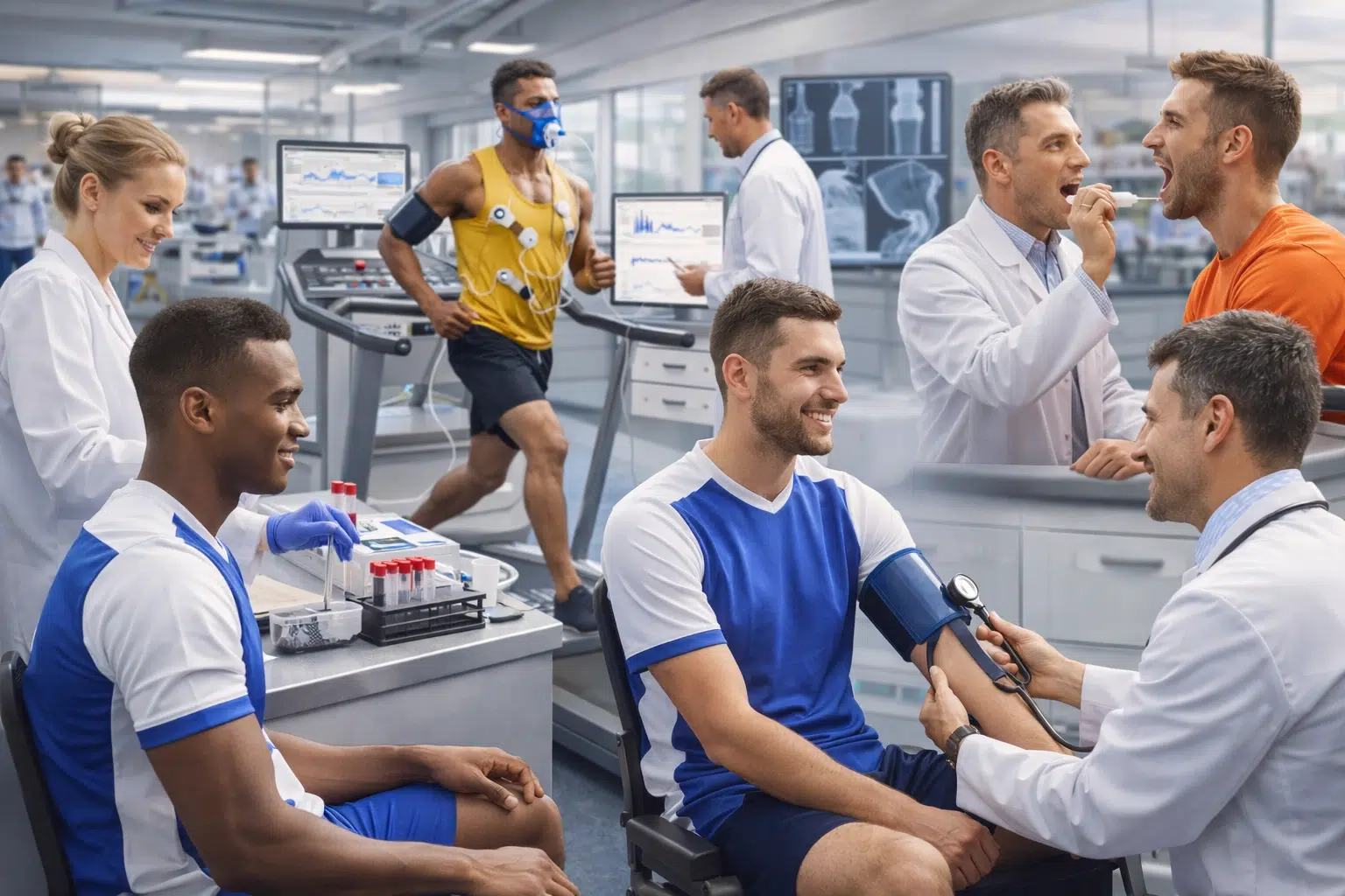 انواع آزمایش‌های چکاپ ورزشکاران